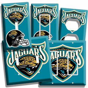 Jaguar Football Logo - JACKSONVILLE JAGUARS NFL FOOTBALL LOGO CHAMPIONS LIGHT SWITCH OUTLET