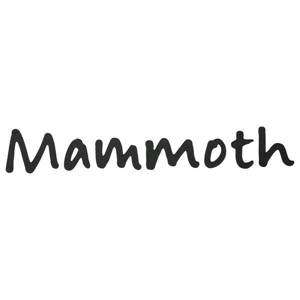 Black Mammoth Logo - Mammoth Souvenirs