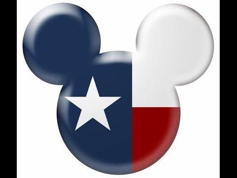 Mickey Mouse Head Logo - Create Texas Flag Mickey Mouse Head in Design Space - YouTube