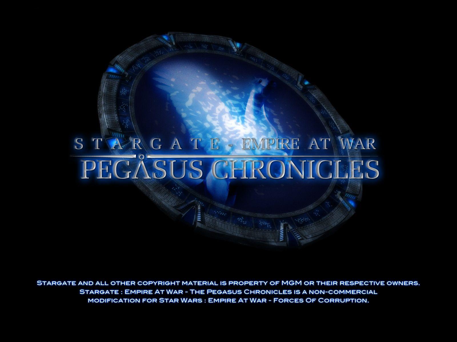 War Pegasus Logo - Fix for STEAM users image - Stargate - Empire at War: Pegasus ...