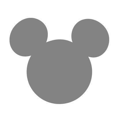 Mickey Mouse Head Logo - Mickey Mouse Template | Disney Family