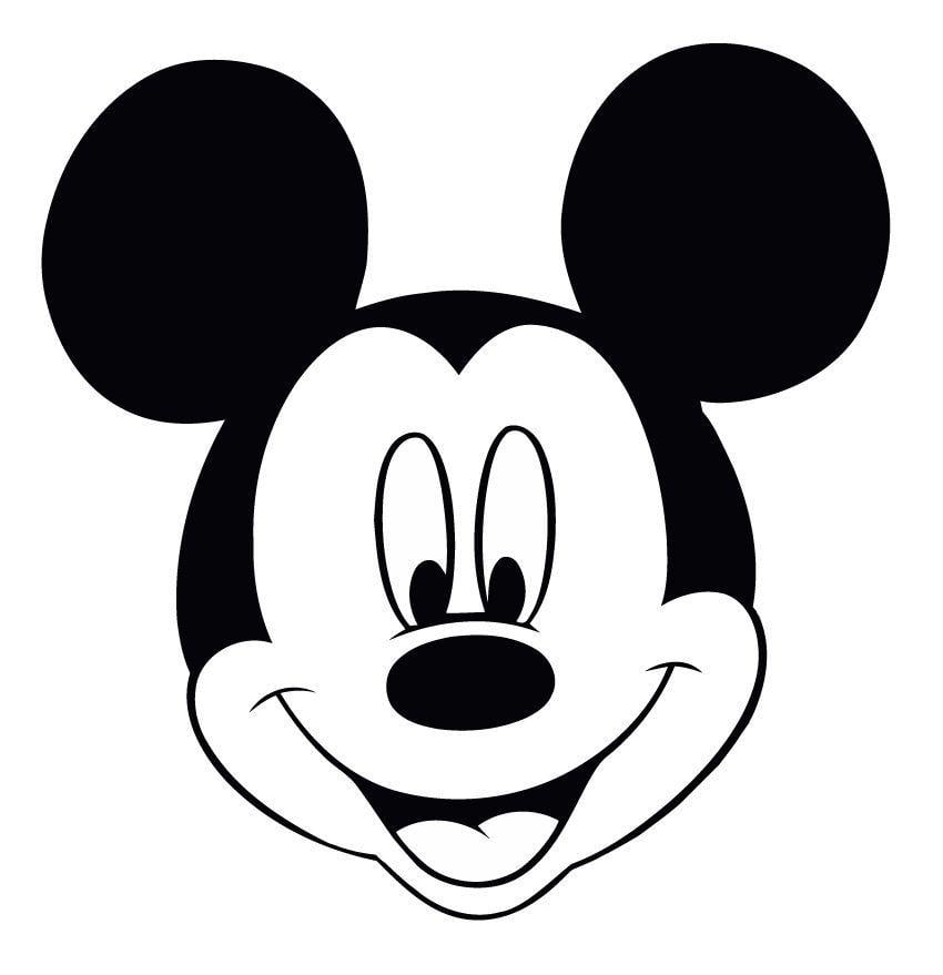 Mickey Mouse Head Logo - mickey mouse template - Kleo.wagenaardentistry.com
