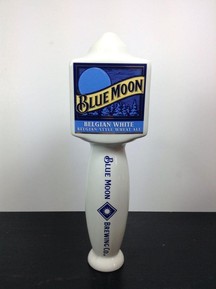 Blue Moon Draft Logo - Blue Moon Beer Tap Draught Draft Handle Belgium Ale. ManCave
