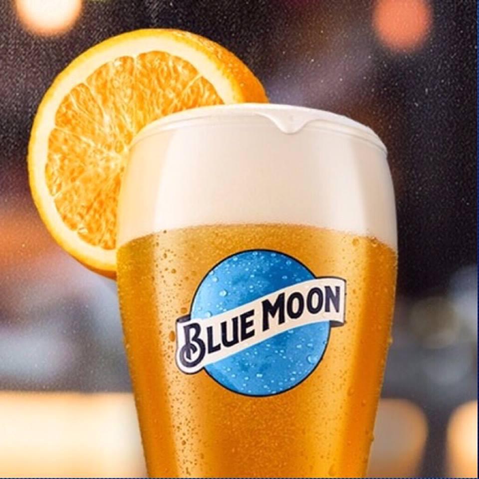 Blue Moon Draft Logo - NEW on Tap: Blue Moon Mango Wheat - Trappers Pizza Pub