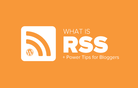 RSS Logo - What is RSS? How to use RSS in WordPress?