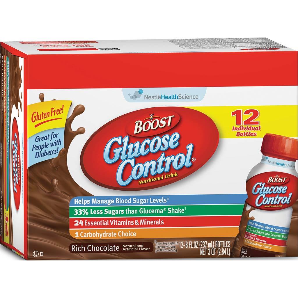 Boost Glucose Control Logo - Amazon.com : Boost Glucose Control Rich Chocolate Ready To Drink, 8 ...