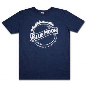 Blue Moon Draft Logo - Beer Logo Merchandise and Products Featuring Beer and Brewery Brands