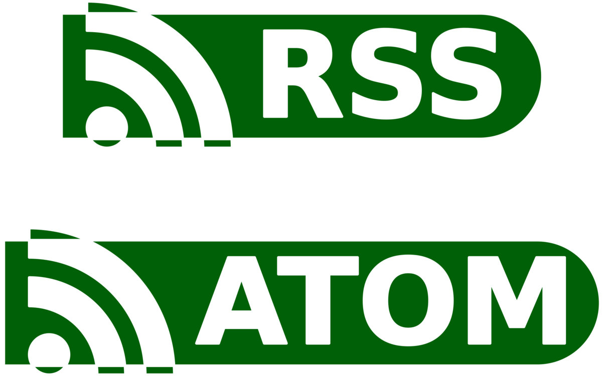 RSS Logo - Atom RSS Logo Web feed Computer Icons free commercial clipart - Atom ...