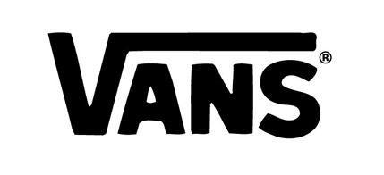 Well Known Clothing Logo - Vans is a well known skating company. I like the extension on the V ...