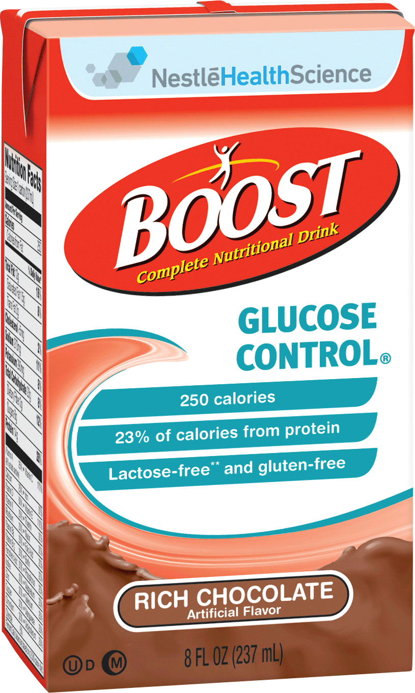 Boost Glucose Control Logo - Boost Glucose Control Nutritional Chocolate Flavor 8 oz. Brik Pak ...