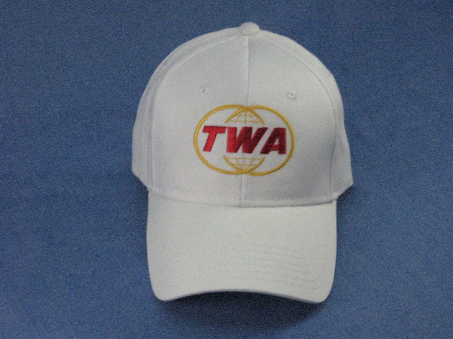 Double Globe Logo - TWA Baseball Cap