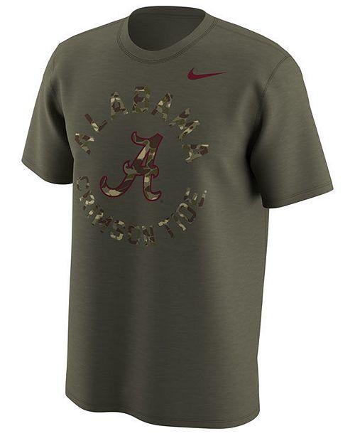 Camo Alabama Logo - Nike Men's Alabama Crimson Tide Camo Legend Logo T-Shirt - Sports ...