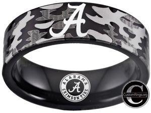 Camo Alabama Logo - Alabama Crimson Tide Ring Alabama Logo Ring Camo Camouflage #alabama