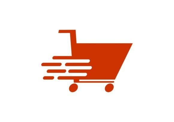 Cart Logo - Shopping cart logo Graphic by DEEMKA STUDIO - Creative Fabrica