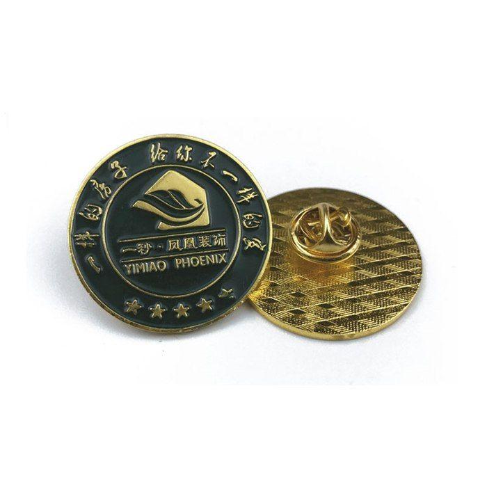 Bronze Company Logo - Company Logo Pin Badge Gold Silver Bronze Plated Custom Logo Pins