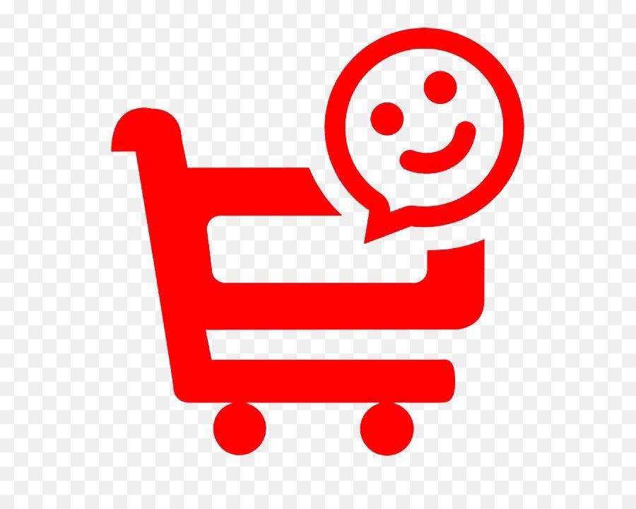 Red Smiley I Logo - Online shopping Shopping cart Logo Icon - Shopping cart smiley face ...