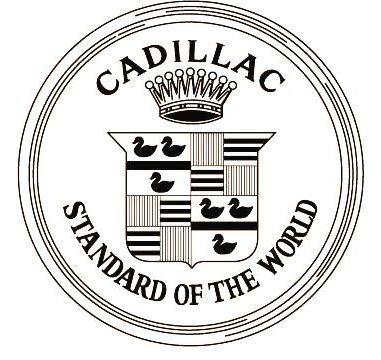 Black Cadillac Logo - Cadillac's Wreath and Crest - The American luxury mar - Hemmings ...