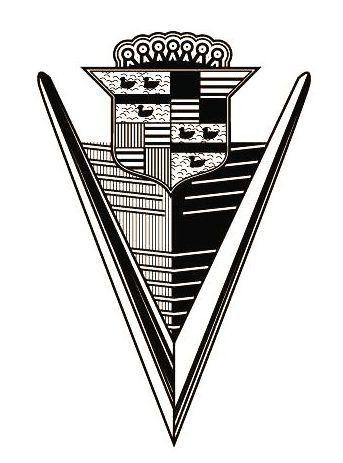 Black Cadillac Logo - Cadillac's Wreath and Crest - The American luxury mar - Hemmings ...