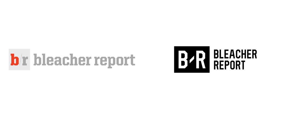 Report Logo - Brand New: New Logo for Bleacher Report done In-house