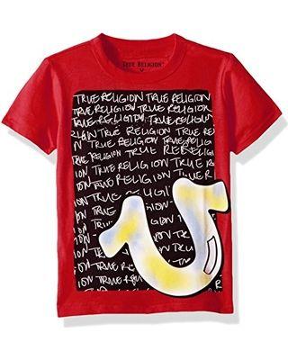New True Religion Logo - New Savings on True Religion Boys' Toddler Logo Tee Shirt, Bright