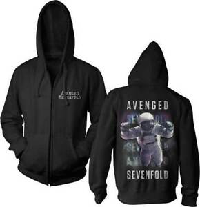 Avenged Sevenfold A7X Logo - Avenged Sevenfold A7X Logo Space Music Metal Band Album Mens Zip Up ...