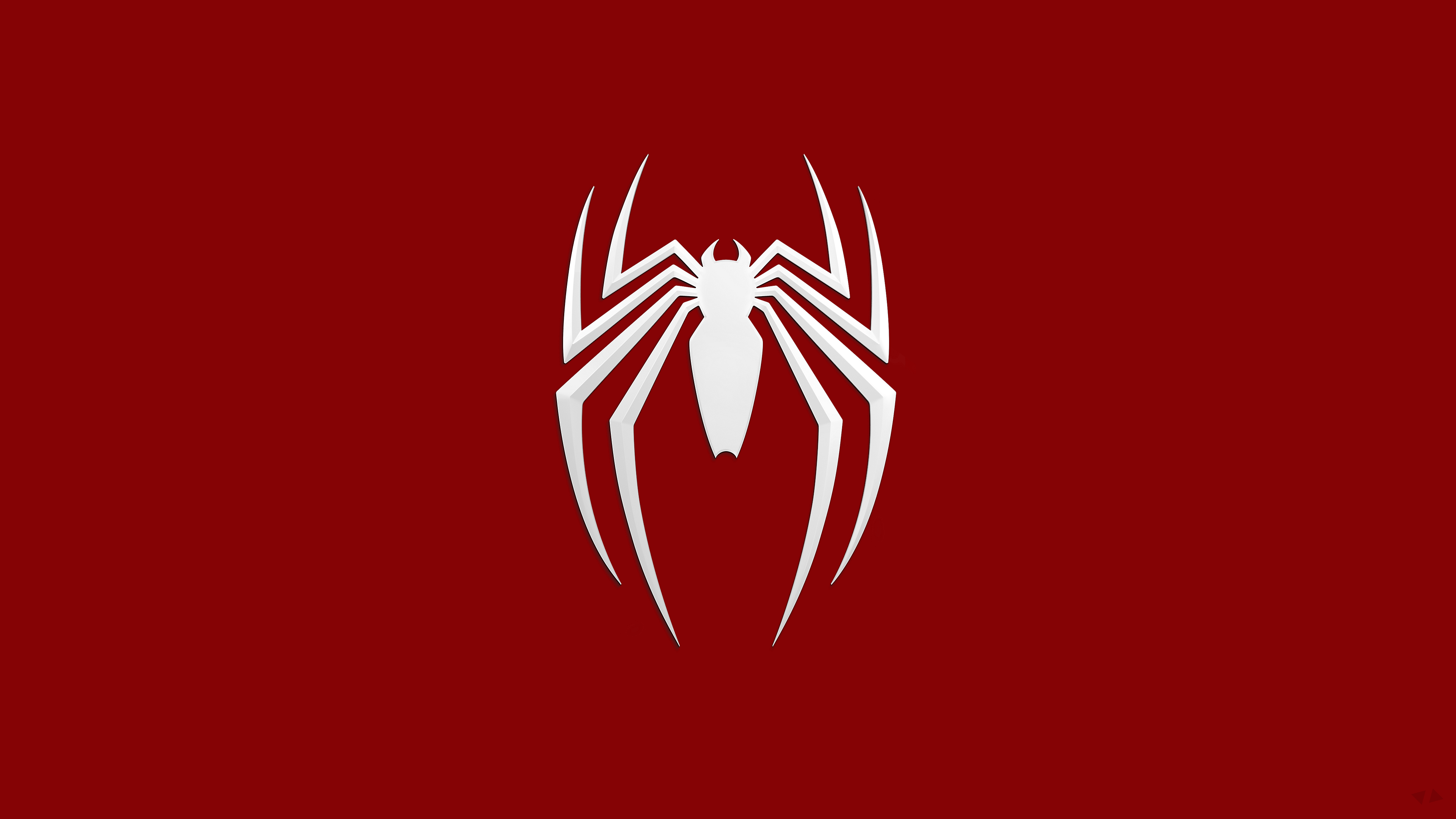 Simple Spider Man Logo - Spider-Man, #logo, #simple background, #Spider-Man (2018), #Marvel ...