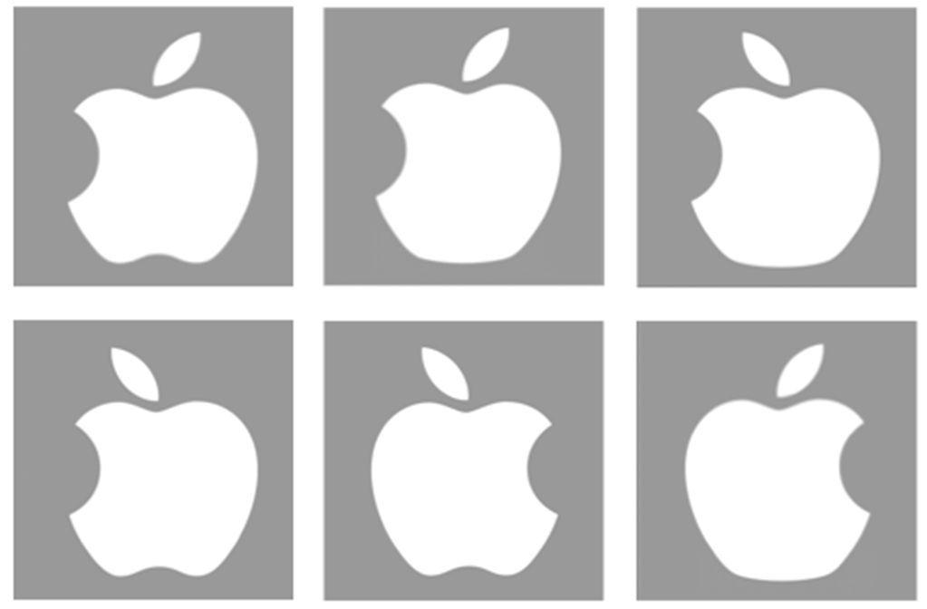 2015 Apple Logo - 85 college students tried to draw the Apple logo from memory: 84 failed