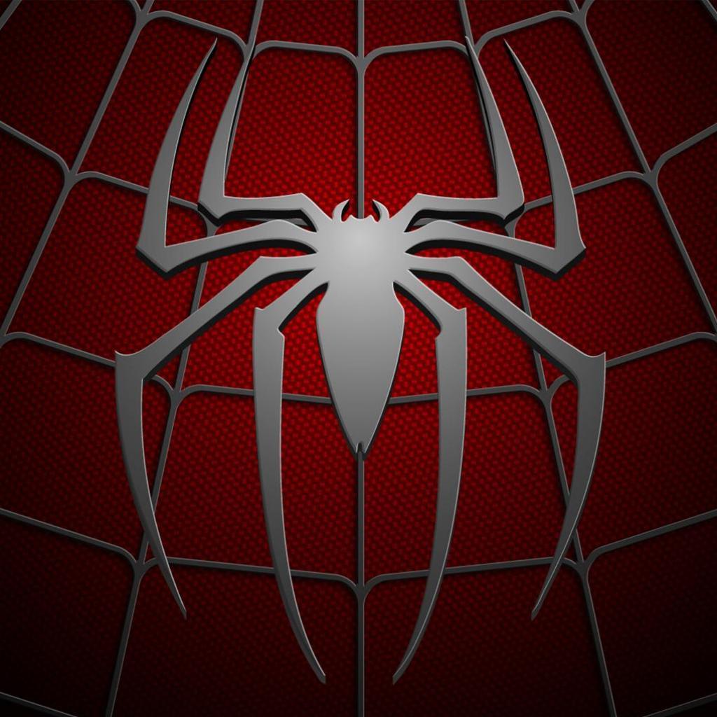 Simple Spider Man Logo - Spider-Man.jpg - Simple IPAD wallpapers 1024x1024 set 5