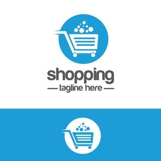 Cart Logo - Shopping cart logo vector material 10 free download