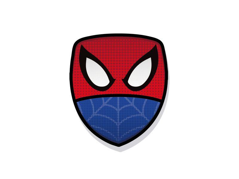 Simple Spider Man Logo - Hour Challenge: Spiderman by Jessica Venson | Dribbble | Dribbble