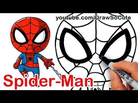 Simple Spider Man Logo - How to Draw Spider-Man Easy | Marvel - YouTube