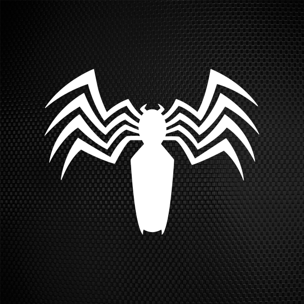 Simple Spider Man Logo - Simple color vinyl Spider Spiderman Logo | Stickers Factory