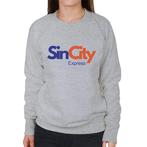 City Express Clothing Logo - Cloud City 7 Fed Ex Sin City Express Women's Sweatshirt: Amazon.co ...