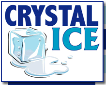 Ice Company Logo - Crystal Ice in CT products include packaged ice, dry ice, rock salt ...