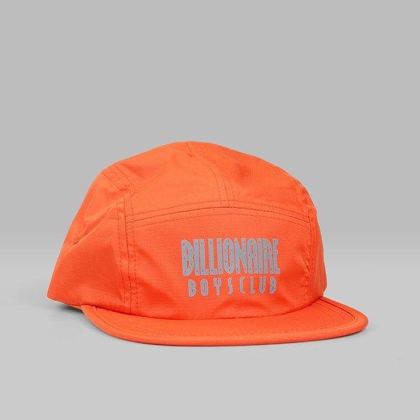 5 Orange Logo - BILLIONAIRE BOYS CLUB 5 PANEL STRAIGHT LOGO CAP ORANGE. Billionaire