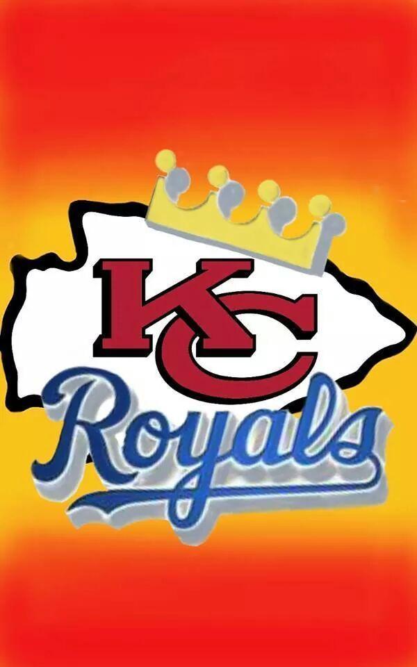 KC Royals Logo - Chiefs and Royals logo all rolled into one!. KANSAS CITY!. Kansas