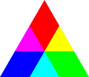 Rainbow Triangle Logo - Rainbow Triangle Clipart