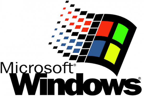 Old Microsoft Logo - Old microsoft Logos