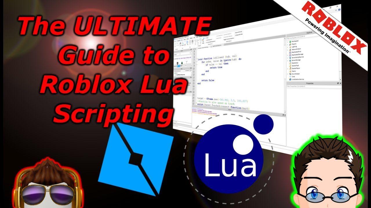 Red Lua Logo - The Ultimate Roblox Lua Scripting Guide - YouTube