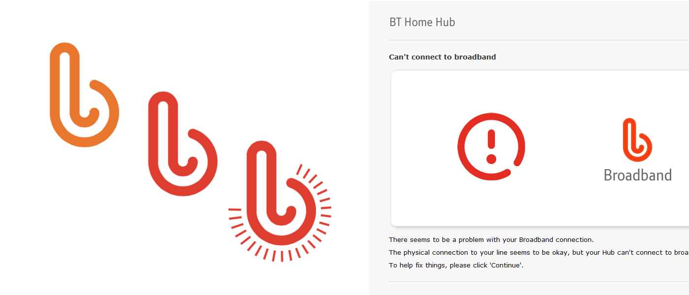 5 Orange Logo - Fix BT Home Hub 5 can't connect broadband