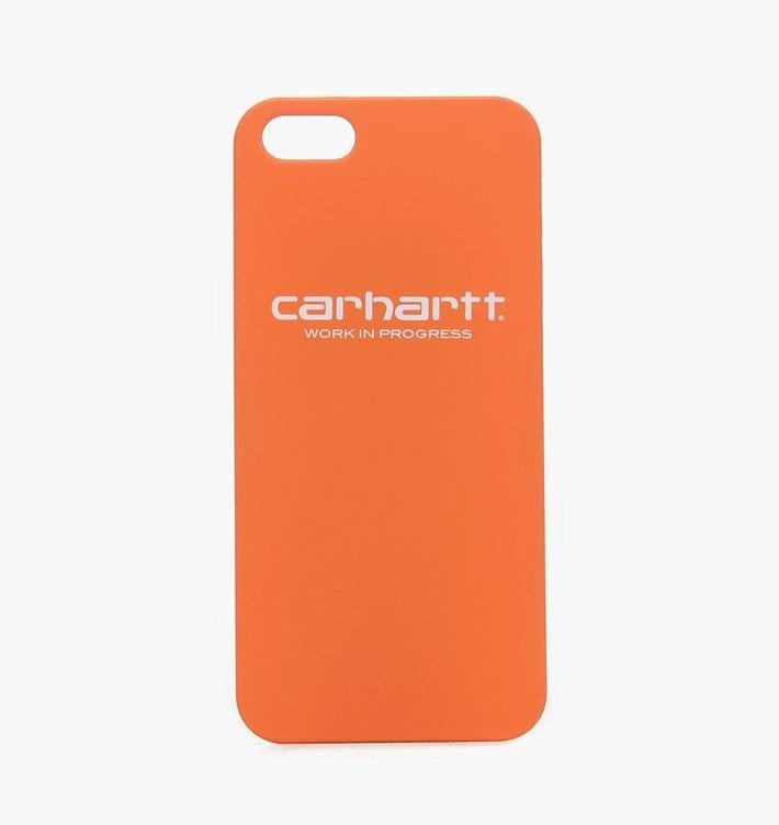 5 Orange Logo - Carhartt iPhone 5 Hardcase Script Logo. Orange