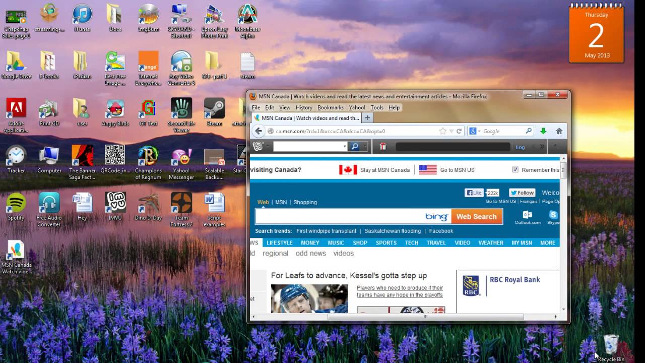 MSN Desktop Icons Logo - How to Put MSN on Desktop - YouTube