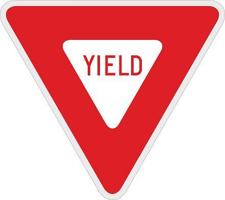 Upside Down Red Triangle Logo - Yield Sign & Upside Down Yield Sign