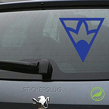 Inverted Triangle Car Logo - Amazon.com: STICKERSLUG Inverted Triangle Symbol Decal Sticker for ...