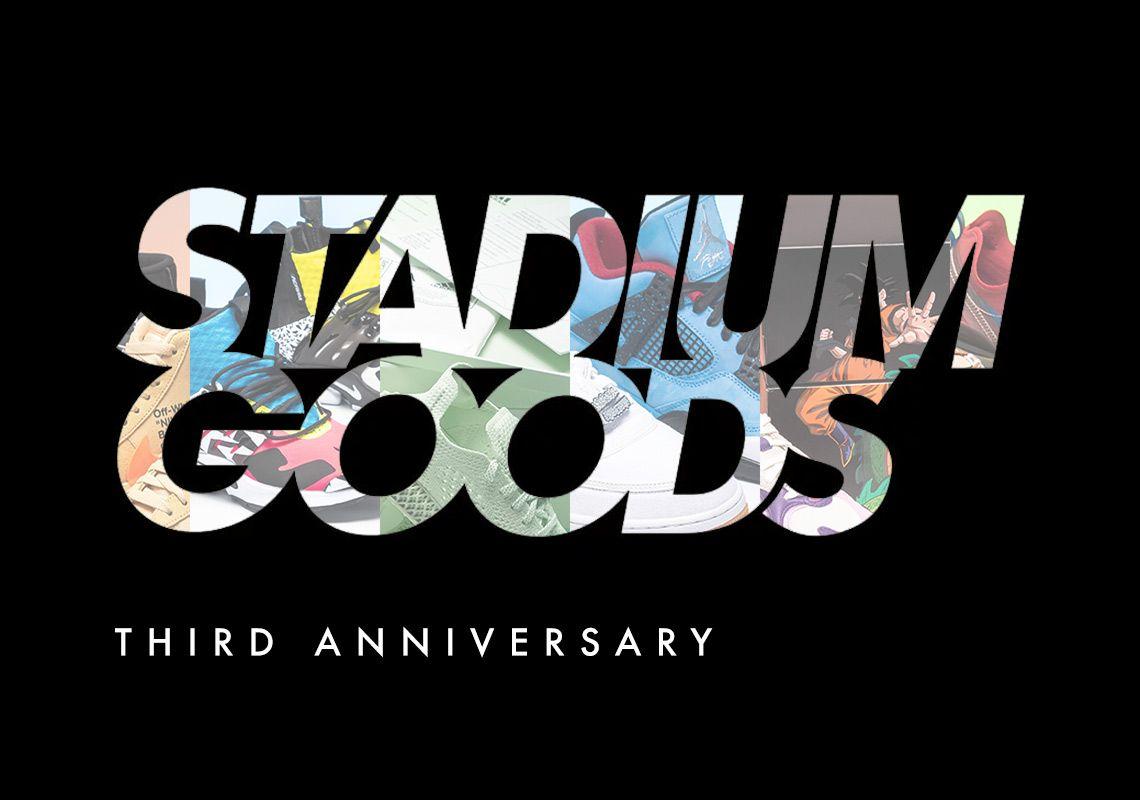Stadium Goods Logo - Stadium Goods Third Anniversary Sale