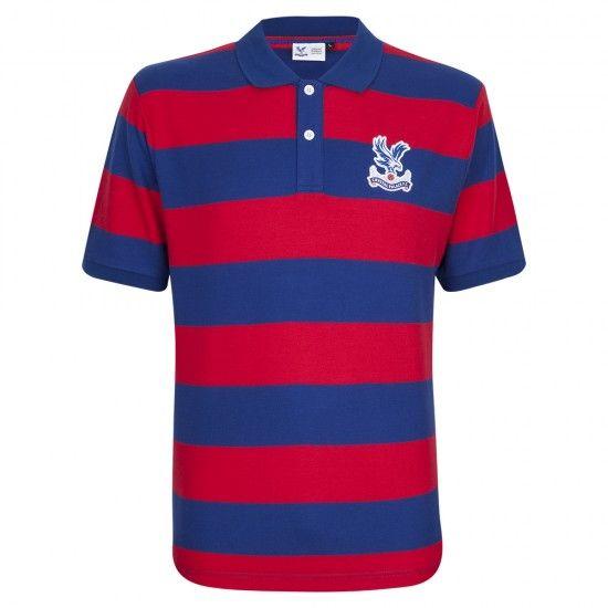 Blue with Red Polo Logo - Logo Red/Blue Polo Shirt