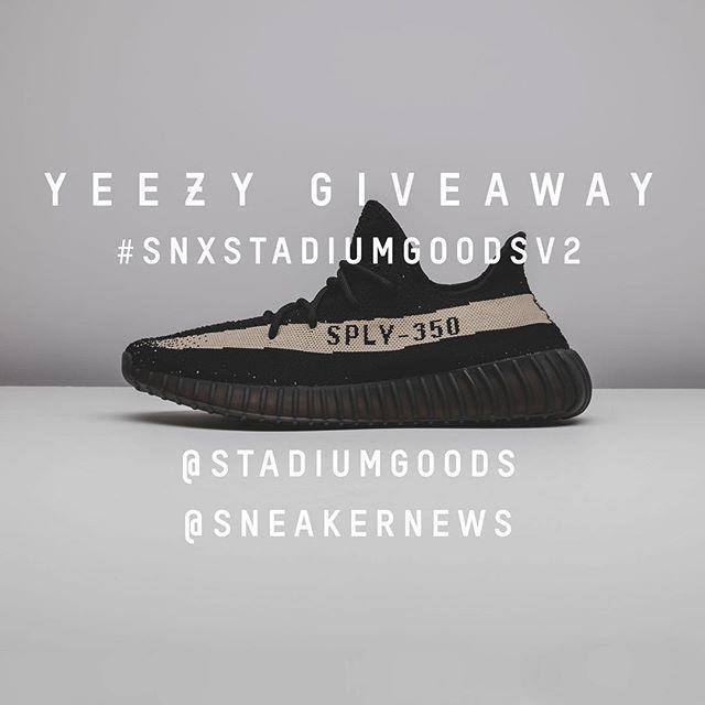 Stadium Goods Logo - GIVEAWAY! We teamed up with @StadiumGoods to give away the Yeezy ...