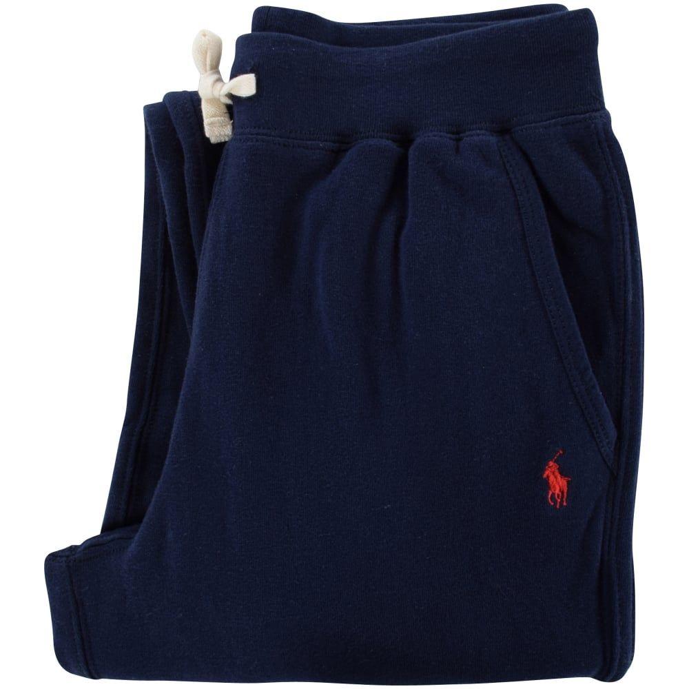 Blue with Red Polo Logo - POLO RALPH LAUREN JUNIOR Polo Ralph Lauren Junior Navy Jogging ...