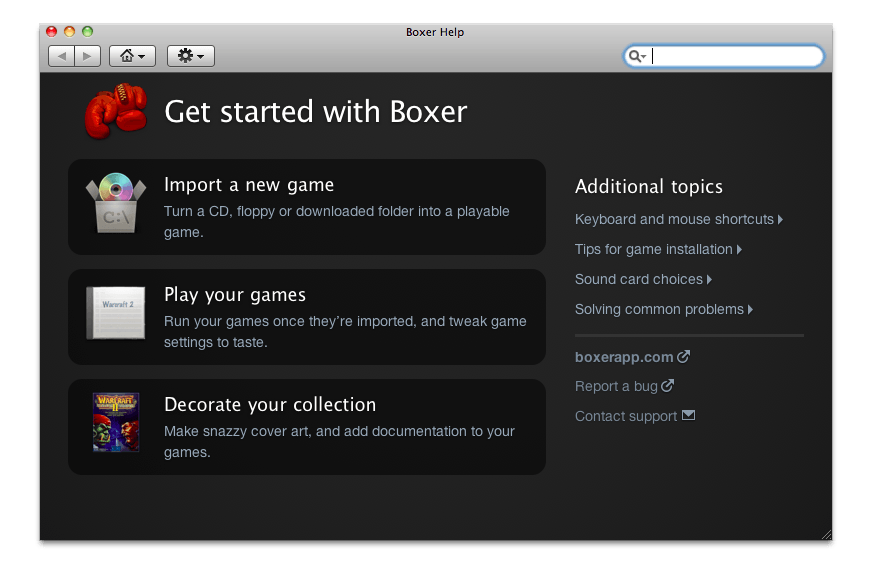 Dos Logo - Boxer: The DOS game emulator that's fit for your Mac.