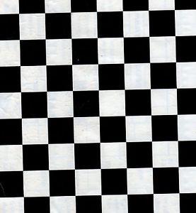 Black and White Checkered Logo - BLACK WHITE Checkered LINER CONTACT PAPER 9 FT NASCAR